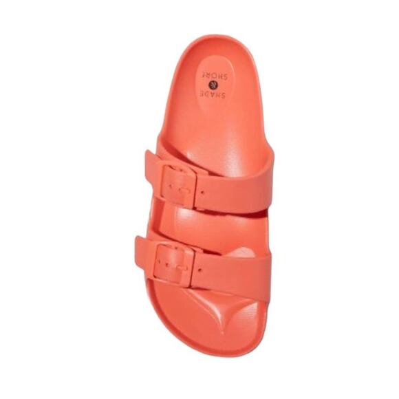 Shade & Shore Coral Beach Pool Sandals Size 6 - Picture 3 of 4